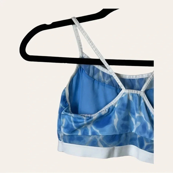 VICTORIA SPORT WATER MESH SPORTS BRA NO PADDING SPAGHETTI STRAPS SIZE‎ M - Picture 9 of 9